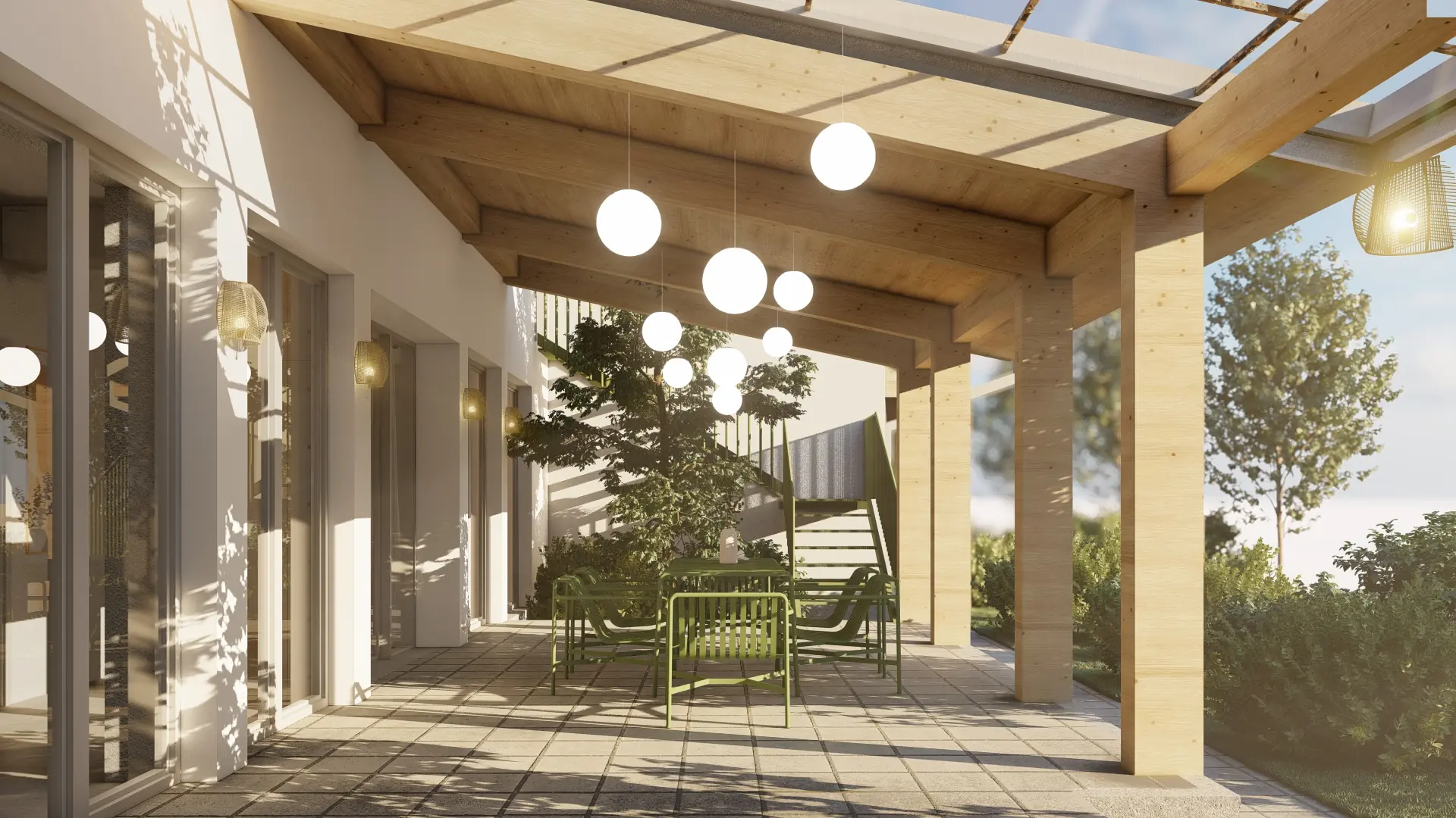 Casa tradițional-modernă